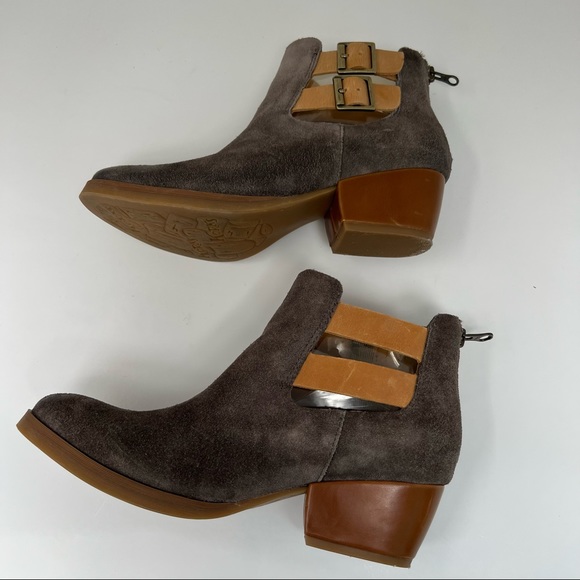 Korks | Suede Ankle Booties | 7M - Picture 8 of 13